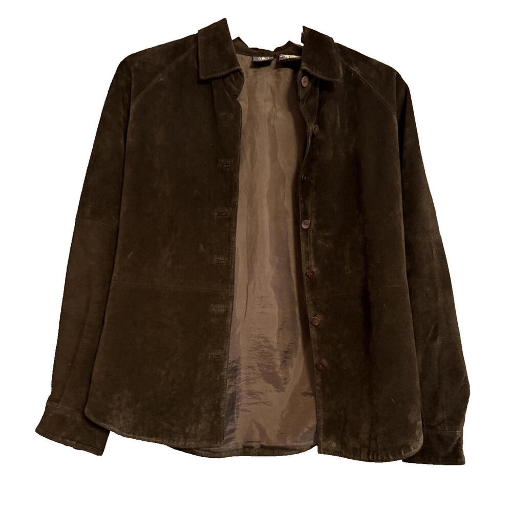 VNTG Hunt Club‎ Black Suede Jacket Medium